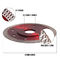 4.5 polegadas Multipurpose Wet Dry Diamond Cutting Disc Reforçado Circular Diamond Saw Blade